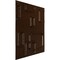 Ekena Millwork 11 7/8in. W x 11 7/8in. H Oslo EnduraWall Decorative 3D Wall Panel Covers 0.98 Sq. Ft. WP12X12OSAMB - alternate 5